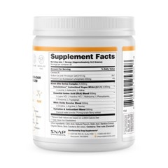 Snap Supplements Peach Mango BCAA Powder – Amino Energy – 2 Pack