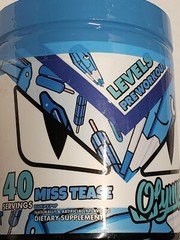 Olympus – LEVELS Pre-Workout – Miss Tease – Blue Ice Pop – 40 Serv – Exp 9/2024