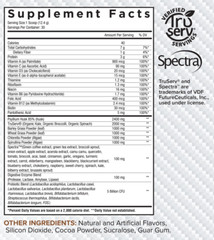 Core Nutritionals Greens Platinum Premium Superfood Blend 30 Serv (Chocolate)