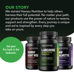 L Arginine Saw Palmetto for Men S7 Plant-Based Ingredient Blend for Nitric, 60ct