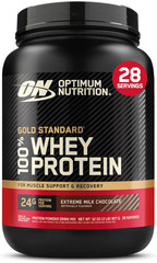 Optimum Nutrition Gold Standard 100% Whey Protein Powder, Extreme Milk Chocolate