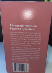 Cure Hydration Mix Strawberry Kiwi 8 Pack ￼ hydrating Drink Mix Exp:04-2025