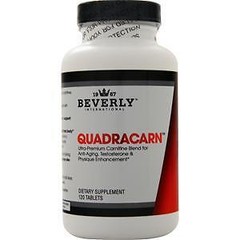 Beverly International Quadracarn 120 tabs