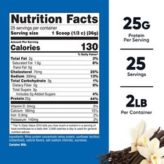 Nutricost Whey Protein Concentrate (Vanilla) 2 LBS