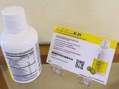 K-21 «NEW & IMPROVED» by IMMUNOTEC 16 fl.oz. BOTTLE.