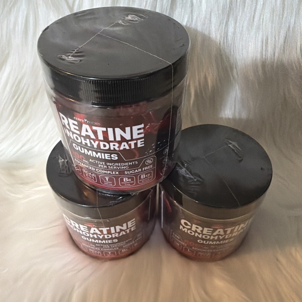 3pk Creatine Monohydrate Gummies 8000 mg