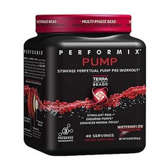 Performix Stim-Free PUMP Pre Workout Focus Endurance 40 Serves ALL FLAVORS