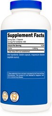 Nutricost Taurine 1000mg, 400 Capsules – Gluten Free & Non-GMO