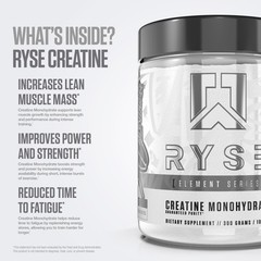 Pure Creatine Monohydrate Supplement 10.6 Ounce Muscle Growth Performance Fuel