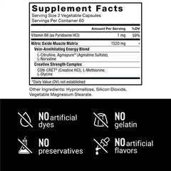 Force Factor Volcano Pre Workout Nitric Oxide Booster Supplement For Men