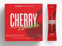Instant Hydration Electrolytes Powder ~ 3 Single Serving Packs ~ Cherry Limeade