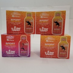 5-hour ENERGY Sport Pre-Workout Shots Vital Orange Citrus Boost 24 Count Bundle