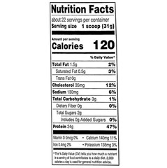 2 Pack Equate Whey Protein Powder, Smooth Vanilla, 24 oz Pk