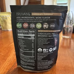truvani protein powder chocolate 11.82oz
