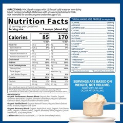 Garden Of Life Organic Vegan Protein Powder Probiotics Bcaas Nsf Certified