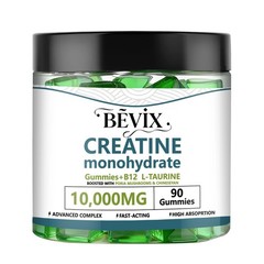 Creatine Gummies for Energy, Strength, and Muscle Growth – 90 Count, Sugar-Free
