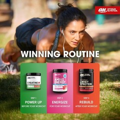 Strawberry Peach Creatine Powder – Gluten-Free, Vitamins & Electrolytes
