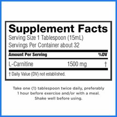 Twinlab L-Carnitine Fuel 1500 Fat Burner Energy 16 oz ALL FLAVORS!! *AMINO FUEL*