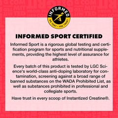 Gains in Bulk Instantized Creatine Monohydrate for Women and Men, Soluble Pre…