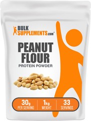 BulkSupplements Peanut Flour – Vegan Protein Powder – 30g Per Serving