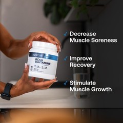 Transparent Labs BCAA Glutamine – 8000 Mg of BCAA Powder with L Glutamine for…