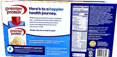 Premier 30g Plus High Protein Shake Vanila 18 Ct x 11 Fl Oz 10/26 EXP 01/2027