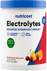 Electrolyte Complex Powder (60 Servings, Fruit Punch) – Hydration Supplement Dri