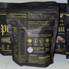 Ambrosia Planta Plant Protein Choc. Cara. CB 0.99 Lb 14 Servings x3!!!! 07/17/27