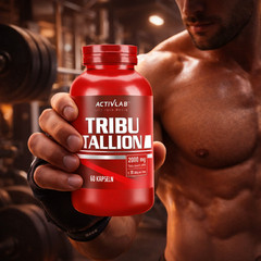 TRIBUSTALLION – Tribulus Terrestris Supplement – Herbal Testosterone Booster