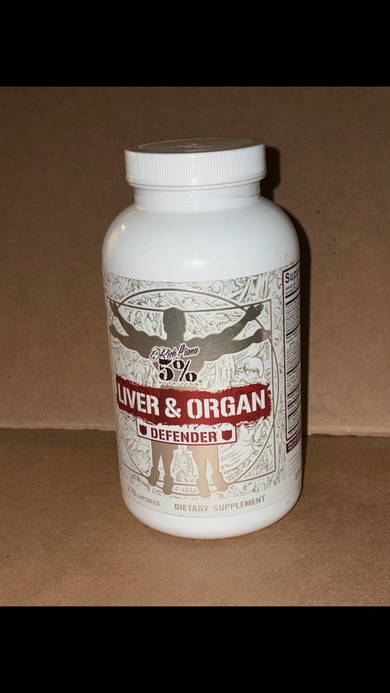 RICH PIANA 5% NUTRITION LIVER AND ORGAN DEFENDER Cycle Support 270 Capsules 3/27