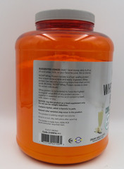 NOW Sports Whey 25g Protein Isolate 5lbs (Creamy Vanilla) EXP 01/29