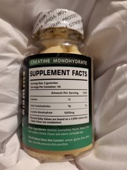 Creatine Monohydrate 5000MG 90 Gummies Lemon Flavor 10/26
