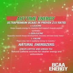 EVL BCAA Energy Watermelon 30 Servings Amino Acid Preworkout Supplement