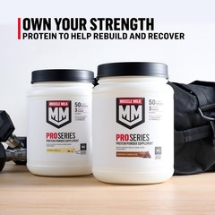 Muscle Milk Pro Series Protein Powder 2 Pound (Pack of 1), Strawberry