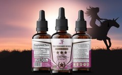Unicorn Rider Energy Support Booster Drops Tincture For Women 3 Bottles 6 oz