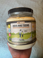 TruHeight Vanilla Protein Powder Shake Mix, Gluten-Free, GMO-Free, Unisex