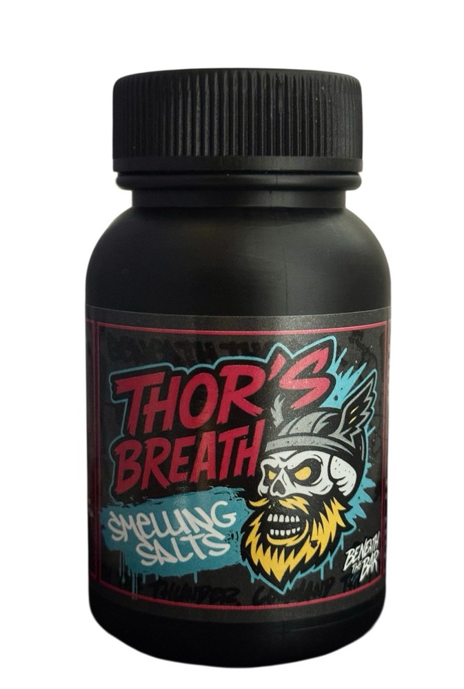 Thor’s Breath Ammonia Smelling Salts for Sharpen Focus Unisex Sports Supplement