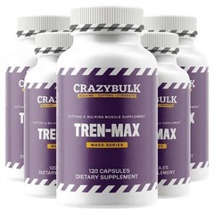 CRAZYBULK TREN-MAX | Natural Anabolic Body Building Supplement Pack of 5