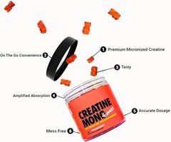 TestX & Creatine Gummies Twin Pack Creatine Monohydrate, Horny Goat Weed & Maca