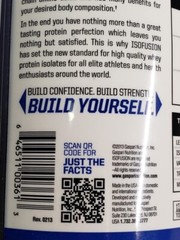 Gaspari Nutrition – ISOFUSION – 1.6 lbs – Milk Chocolate – 23 Servs – Ex 12/2024