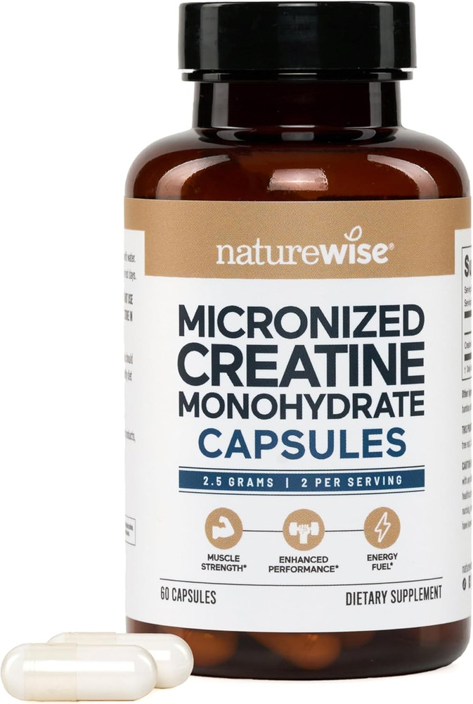 Micronized Creatine Monohydrate Pills, 2500Mg per Serving – Creatine for Women &