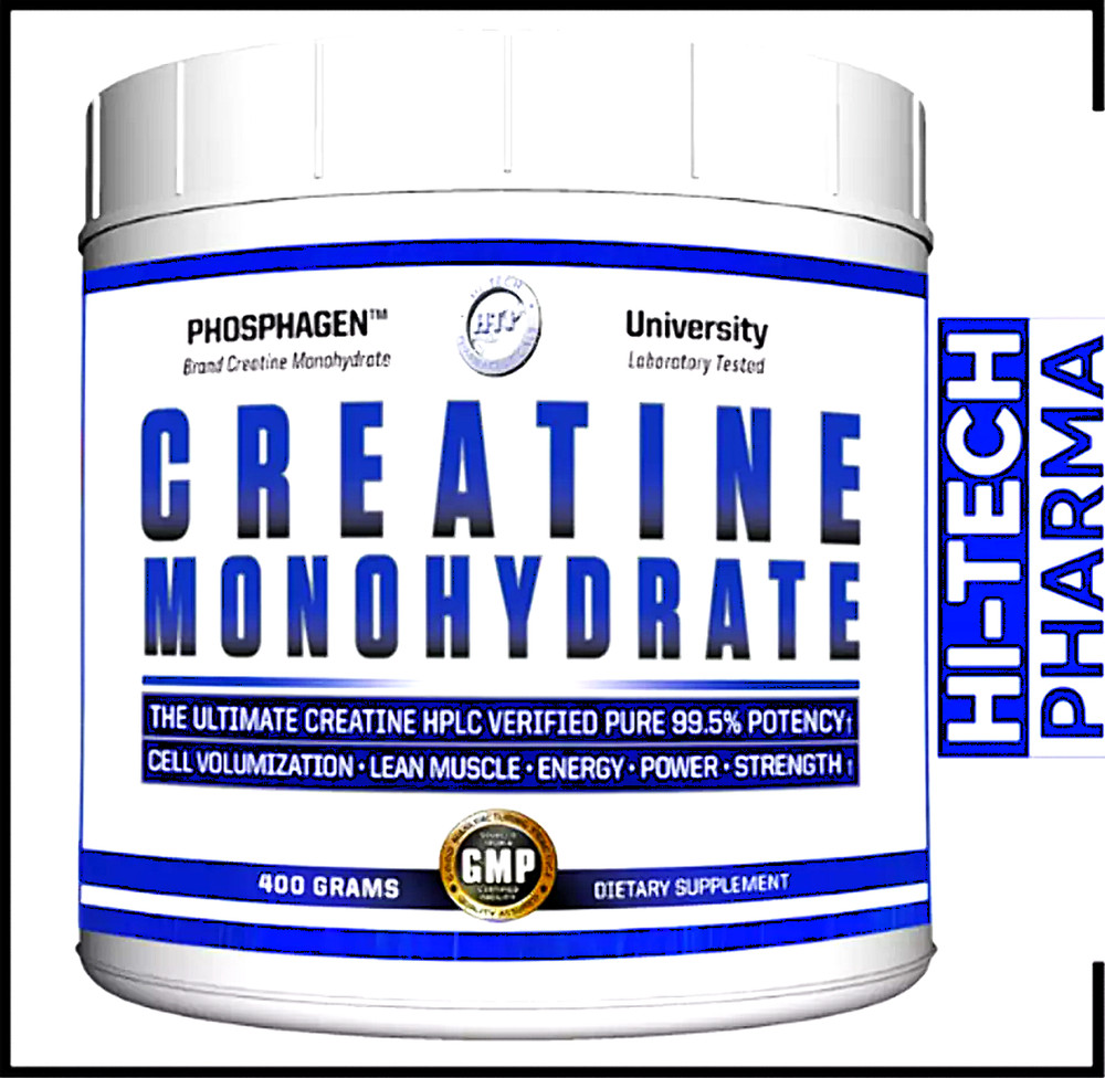 Hi-Tech Pharmaceuticals – Creatine Monohydrate Powder – Unflavored 400 Grams