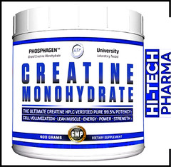 Hi-Tech Pharmaceuticals – Creatine Monohydrate Powder – Unflavored 400 Grams