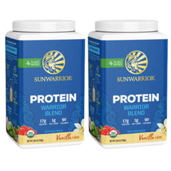 **2pack** SunWarrior – Warrior Blend Protein – Vanilla (750g)
