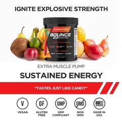 Beast Mode Pre-Workout Gummies – Sour Series