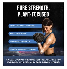 Vega Creatine Monohydrate 2 Pack 500g 200 Servings Unflavored Powder