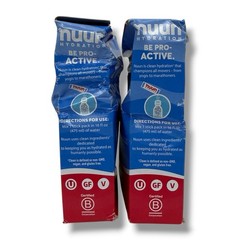 Nuun Sport Electrolyte Powder Strawberry Kiwi 32 Pack EXP 5/27 READ Damaged