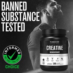 Creatine Monohydrate Powder 1000g – 5g Daily Creatine Supplement for Men and Wom