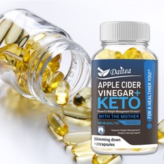 Keto Slim 1500 Mg Apple Cider Vinegar ACV Weight Loss Capsules 30 To120Capsules