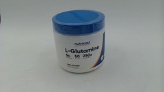 Nutricost L-Glutamine Powder 250 Grams – 50 Servings, Non-GMO, Gluten Free